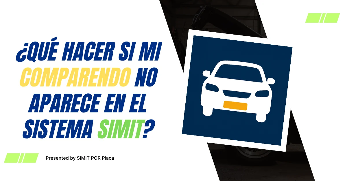 ¿Qué Hacer Si Mi Comparendo no Aparece en el Sistema SIMIT